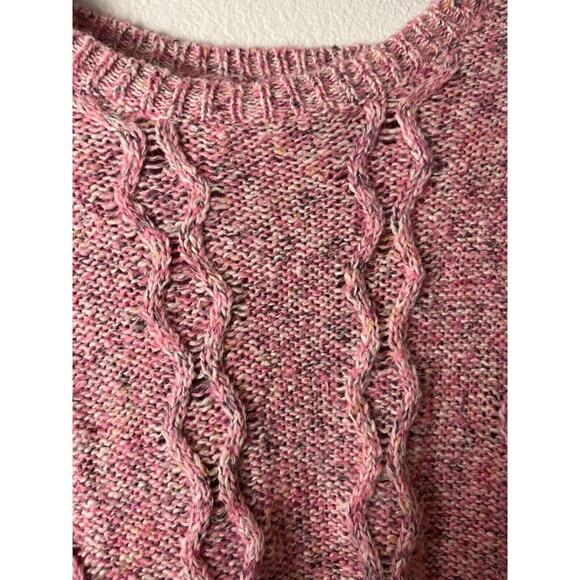Lucky brand, pink knit pullover sweater, size XXL, nwt - Picture 6 of 8